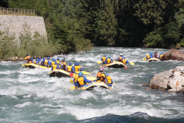  Groupes de rafting 